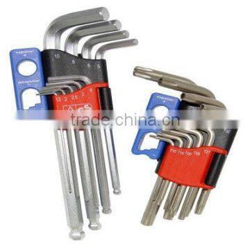 Hex Key Wrench Set with Magnetizer