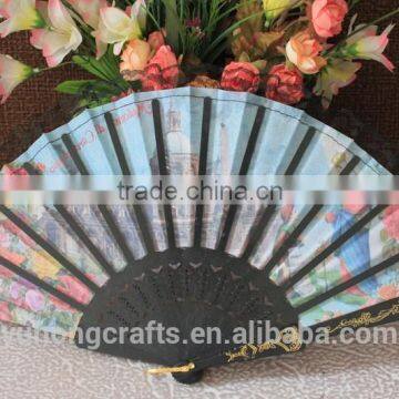 Spanish Style Plastic Hand Foldable Fan photo-3