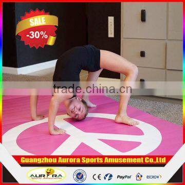 High quality convenient PVC roll mat for kids home gym training