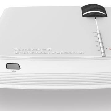 2017 Top Sale Portable LCD Multimedia HD Home Movie LED 3D Projector photo-5