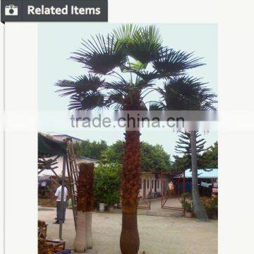 Anti-UV New Design Decorative Iron Tree Artificial Date Palm Tree Trunk photo-5
