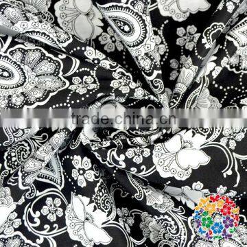 Beautiful Flower Printed Fabric Factory Custom Fabric Soft Woven Cotton Fabric Wholesale photo-3