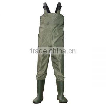 custom made breathable fishing waders black or green