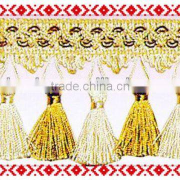 Polyester Cheap Tassel Fringe