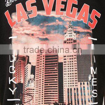 Custom Printed Short Sleeve Cotton O-neck Mens Tshirts photo-4