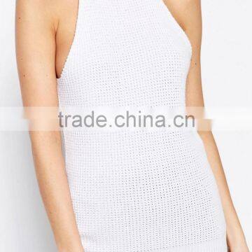 High Neck Knit Top Diqi Woman Clothes 2016 photo-3