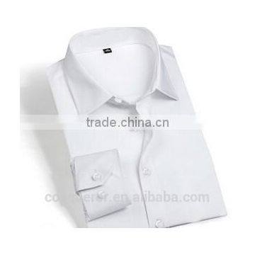Men's White Cotton Shirt Slim Fit Shirt HOT! MSRT0042 photo-2