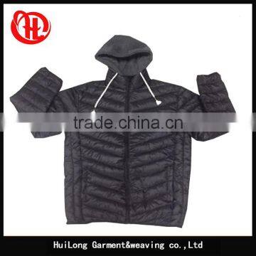 removable fleece hood coats man padded jacket men imitation down jackets