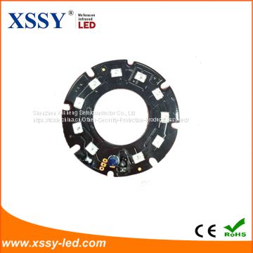 XSSY 850nm 940nm Infrared LED 14mil CCTV Camera IR LED Board for Conch Surveillance Cameras