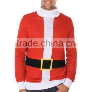 100% Woolen Nice Design Pullover Ugly Christmas Sweater Design for Men on 2016 photo-2