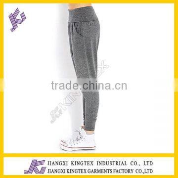 Custom Double Layer Design Harem Pants,women Three Quarter Harem Pants,jiangxi Cotton Harem Pants photo-5