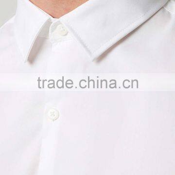 White Long Sleeve Stretch Dress Shirt photo-2