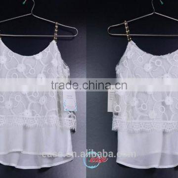 sleeveless lace sexy ladies blouses and tops 2016