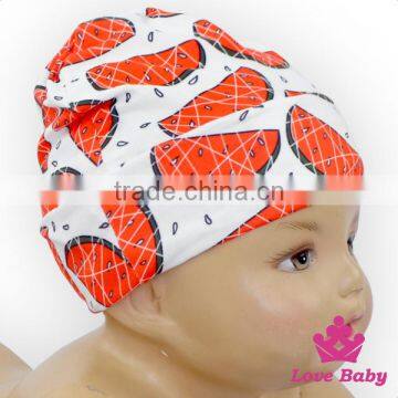 Wholesale Lovely St. Patrick's Item Green Cap Pattern Printed Organic Cotton Baby Beanie Hat photo-4