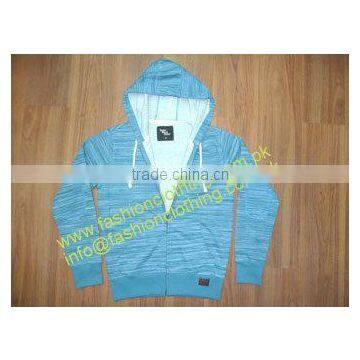 Long Sleeve Double Zip Hood