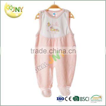 Lace Organic Cotton Baby Rompers Plain Wholesale Baby Clothes photo-2