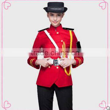 wholesale red colour female security guard uniforms for sale with goodmanship