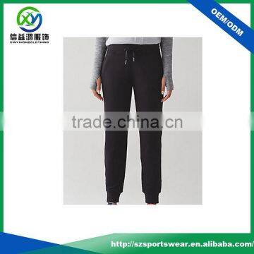 OEM Custom Made High Quality 100% Polyester Women Jogger Pants Sports Wear Running Pants photo-2