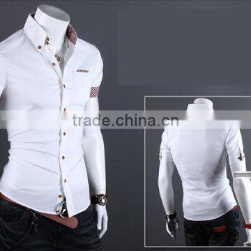 100% Cotton Casual Fashion Men's Short Sleeve Shirt photo-3