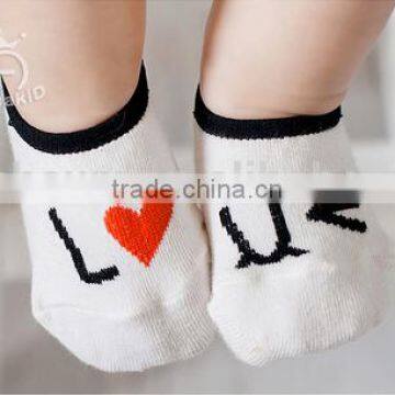 Cute Baby Cotton Socks, Silicone Print Baby Socks photo-5