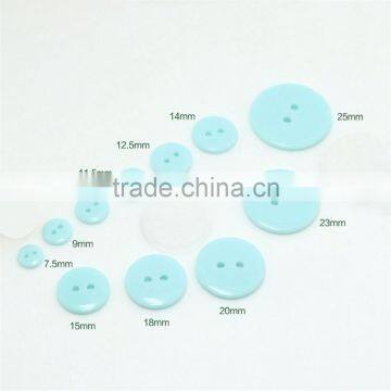 Colorful Different Size 2-Holes Decorated Buttons Craft Plastic Button Round photo-5