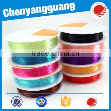 Wholesale Coloful TPU Elastic Cord for Necklace,round Elastic Cord for Bracelet Making photo-3