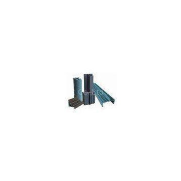 PVDF Painted 6061 Aluminum Profile For Windows / Doors , Extruded Aluminum Framing Systems