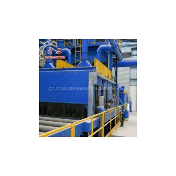 H section shot blasting machine