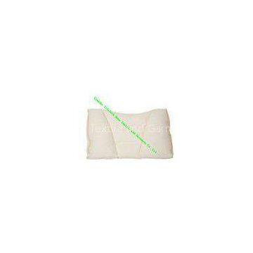 Modern Flexible Silk Throw Traction Neck Pillows For Neck Pain , White