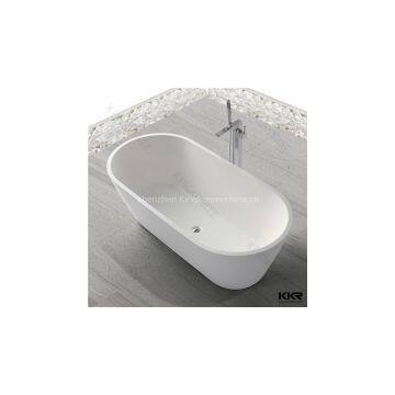 Large Size Solid Surface Bathtub for Fat People photo-3