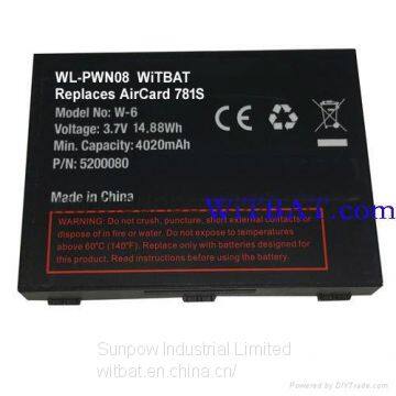 Netgear Aircard 770S Battery 2500031,W-5