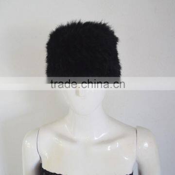 SJ114 Winter Headwear Three Colors Headband Real Fur Hat with Russian Style