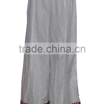 Indian White Color Palazzo Pant For Women