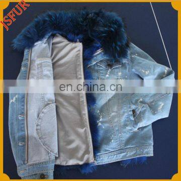 Wholesale From China Raccoon Fur Collar Jacket Design Parka photo-3