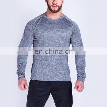 mens breathable exercise tops tight fit long sleeve t shirt