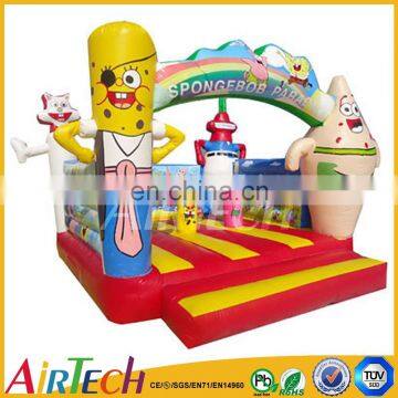 Lovely cheap cartoon theme inflatable bouncer for sale