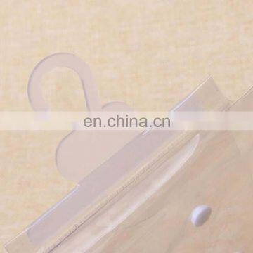 Cheap Price Transparent High Quality Fashion Flat Bottom Plastic Pvc Bag Underwear/sockes/cloth Packaging Bag With Hanger photo-5