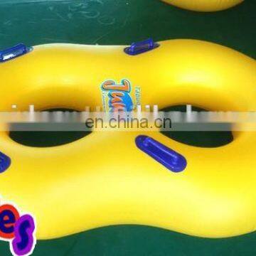 Pure PVC material inflatable water sports tubes for sale