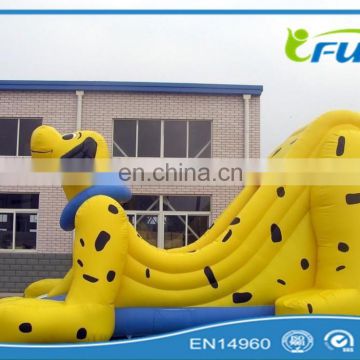 Inflatable dog slide / animal inflatable slide / dog model inflatable slide