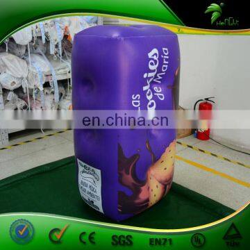 Wholesale Advertising Inflatable Biscuit Model with Logo Printing, Inflatable Cookies Model for Sale