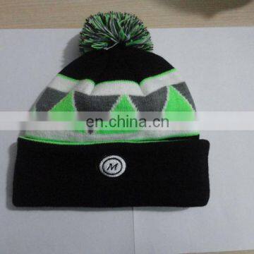 Factory Direct High Quality Custom beanie hat With Client's Brand On