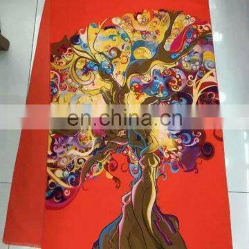 2015 Fashion Red Exlarge Square Wool Winter Shawl