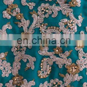 Heavy Zari Embroidery Work Dress Material / 2017 Party Wear Suits Collections (salwar Kameez Suit) photo-6