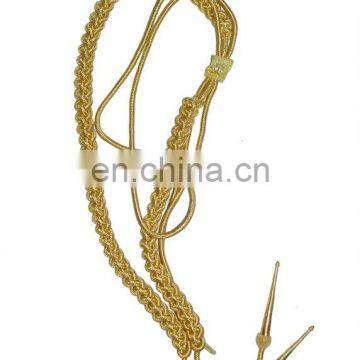 Gold / Silver Wire Aiguillette | uniform accoutrements and Uniform Accessories | Ceremonial Uniform Shoulder Cords