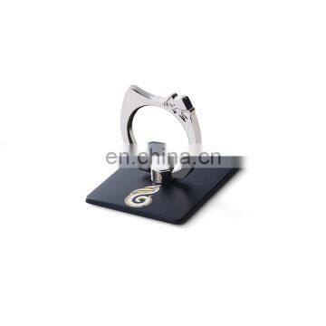 2018 custom metal mobile ring holder with printing logo