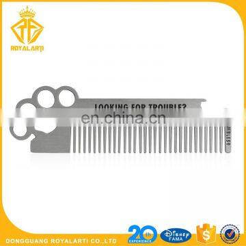 Promotional Custom Stainless Steel Fashion Hair Combs