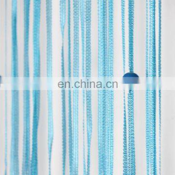 Blue Fresh Sound Proof Decorative Tassel Fringe String Curtain photo-2