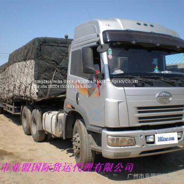 Guangzhou-Thailand Land Transport Line Door to Door One Dragon Service