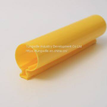 Custom PC PMMA PVC ABS PP PE Materials Plastic Extrusion Plastic Profiles photo-4