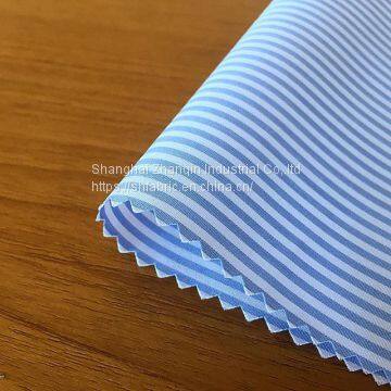 yarn dyed fancy woven mens shirt fabric stocklot  factory supply  wholesale 100% cotton dyed woven shirt fabric